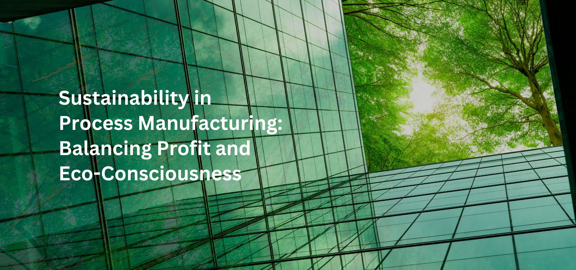 Sustainability in Process Manufacturing: Balancing Profit and Eco-Consciousness