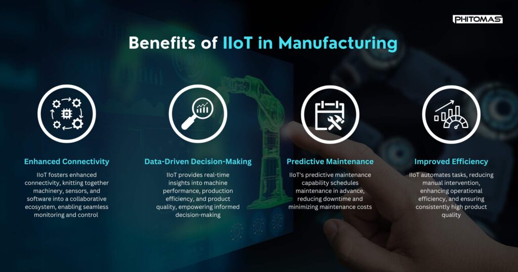 Benefits of IIoT in Industrial Equipment Manufacturing