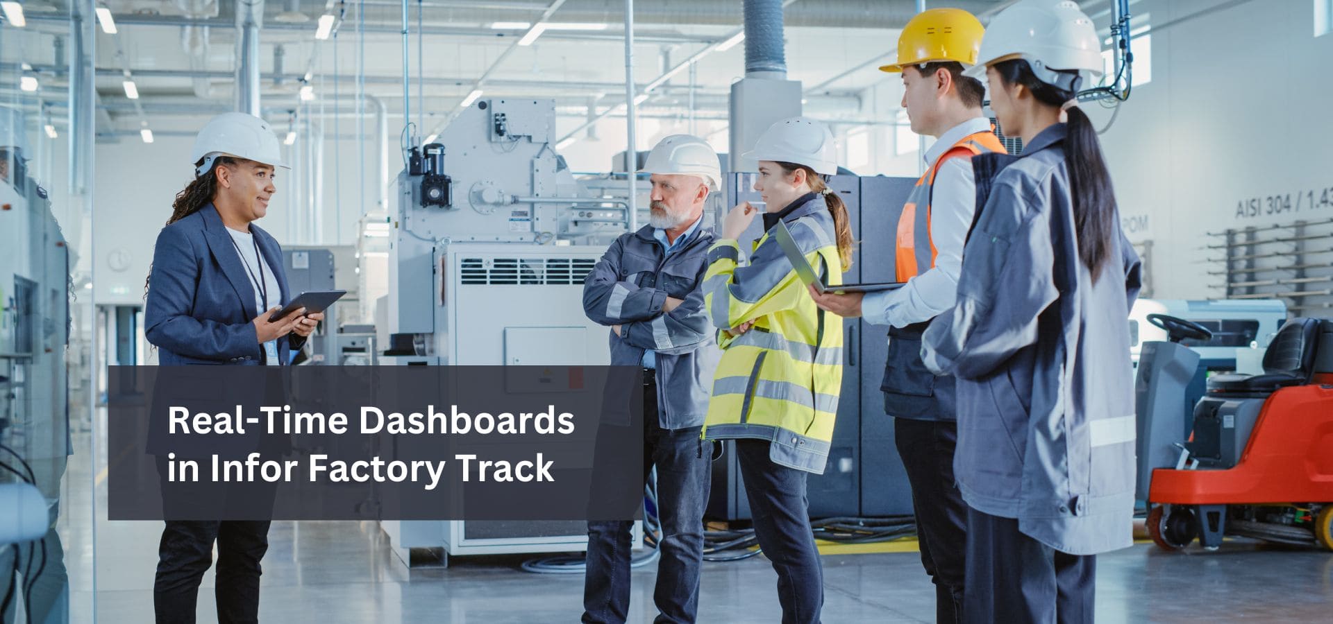 Real-Time Dashboards in Infor Factory Track
